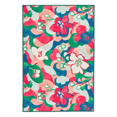 Dreamy Daisies Multi Machine Washable Rug