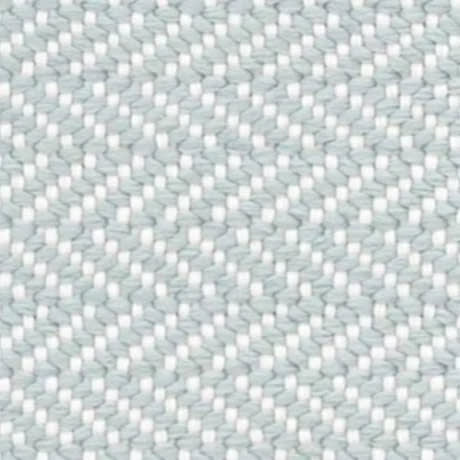 Herringbone Light Blue/Ivory Handwoven Indoor/Outdoor Rug Swatch