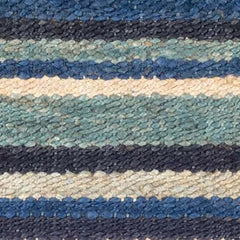 Dover Stripe Handwoven Jute Rug Swatch