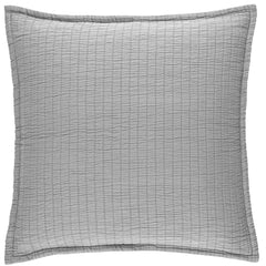 Boyfriend Grey Matelasse Sham