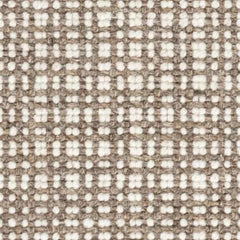 Checkers Flint Woven Wool Custom Rug Swatch With Attached Rug Pad