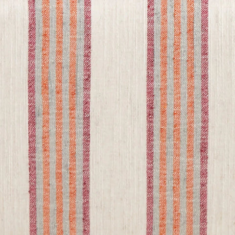 Vineyard Stripe Upholstery Swatch | Sunset