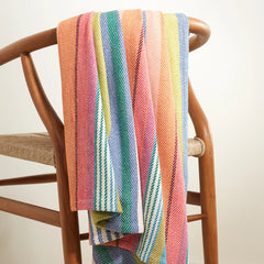 Mellie Stripe Woven Cotton Throw