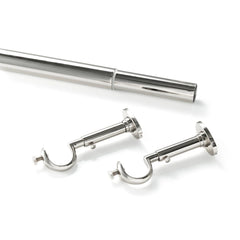 Stockbridge Polished Nickel Curtain Rod