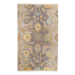 Iris Multi Hand Knotted Wool Rug