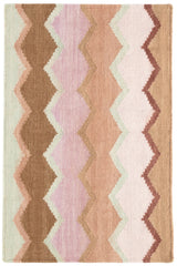 Safety Net Handwoven Wool Rug | Earth