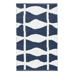 Circuit Navy Handwoven Indoor/Outdoor Rug