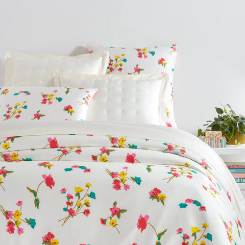 Taffeta Floral Multi Duvet Cover