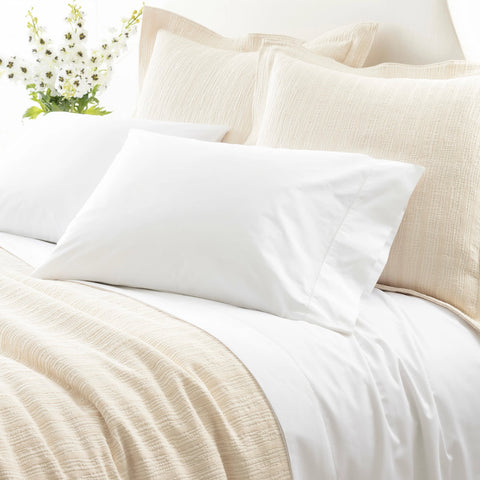 Classic Hemstitch White Pillowcases (Pair)