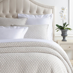 Lodi Sand Matelasse Coverlet