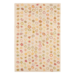 Cat's Paw Pastel Hand Micro Hooked Wool Rug