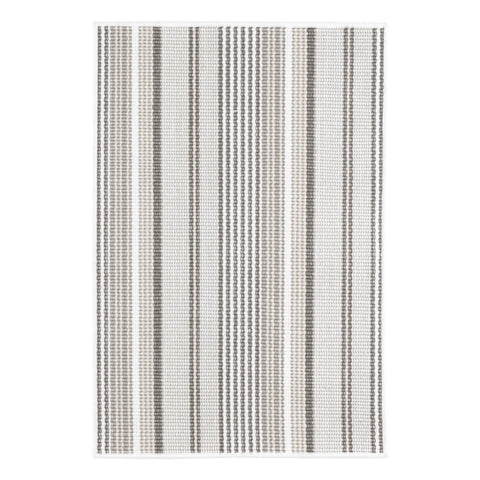 Gradation Ticking Handwoven Indoor/Outdoor Custom Rug