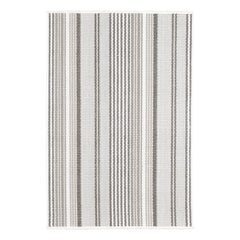 Gradation Ticking Handwoven Indoor/Outdoor Custom Rug