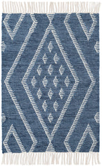 Healy Handwoven Wool Rug | Blue