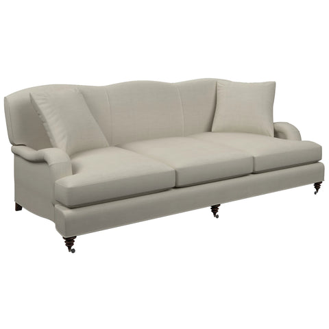 Estate Linen Pearl Grey Litchfield 3 Seater Sofa