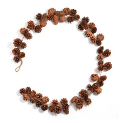 5' Natural Pine Cone Garland