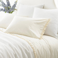 Classic Ruffle Ivory Sheet Set