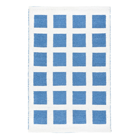 Titto French Blue Handwoven Indoor/Outdoor Rug