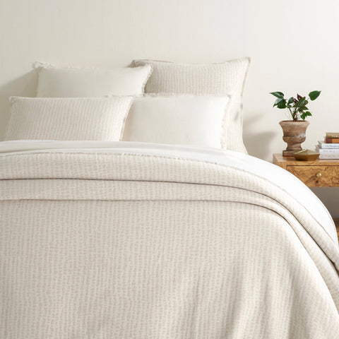 Shepherd Pebble Matelasse Coverlet