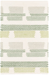 Tread Lightly Handwoven Cotton Rug | Green