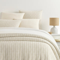 Marino Natural/Ivory Matelasse Coverlet