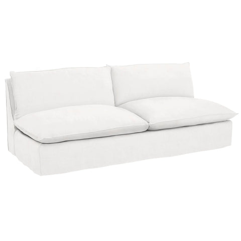 White Hollingsworth Slipcovered Sofa