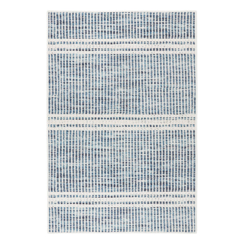 Malta Blue Machine Washable Rug