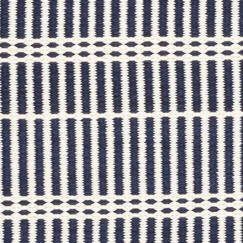 Marlo Navy Handwoven Indoor/Outdoor Rug Swatch