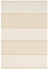 La Mirada Handwoven Cotton Rug | Wheat