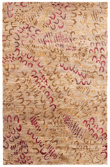 Horseshoe Hand Knotted Jute Rug | Spice