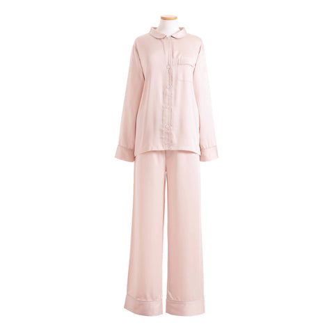 Silken Solid Slipper Pink Pajama