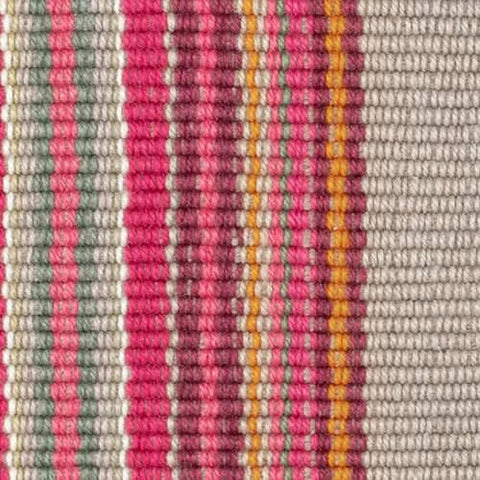 Road Runner Pink Handwoven Indoor/Outdoor Rug Swatch