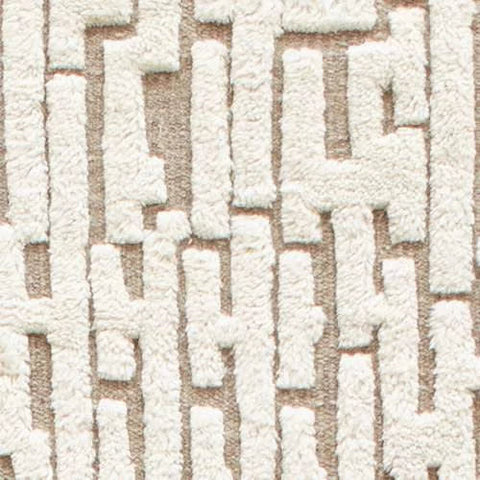 Gates Natural Hand Knotted Wool Rug Swatch