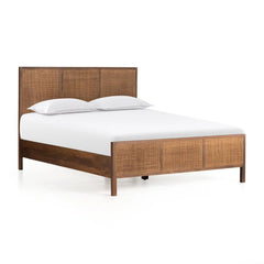 Cane Brown Bed