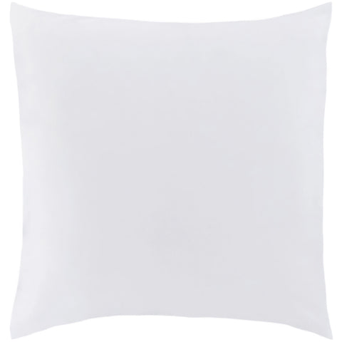 Silken Solid White Sham