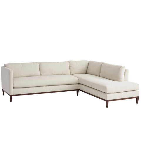 Long Point Natural Paseo Sectional W/ Right Facing Chaise