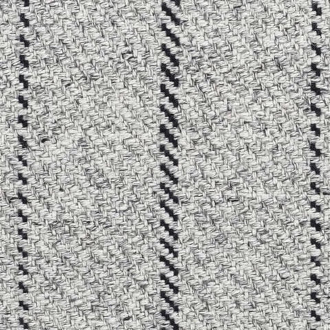 Melange Stripe Grey/Black Handwoven Indoor/Outdoor Rug Swatch