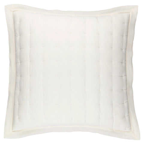 Lush Linen Ivory Puff Sham