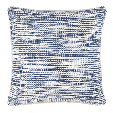 Tideline Navy Indoor/Outdoor Decorative Pillow Cover