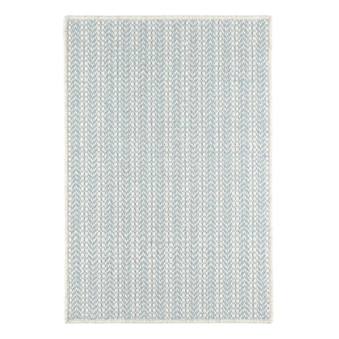 Jett Slate Woven Wool Custom Rug