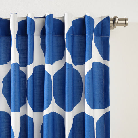 On The Spot Cobalt Curtain Panel