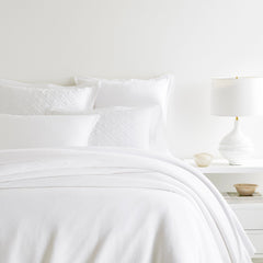 Wilton White Duvet Cover