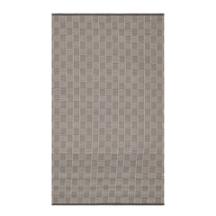 Squares Grey Handwoven Indoor/Outdoor Rug