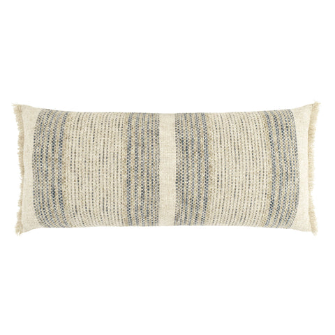 Cielo Stripe Blue Decorative Pillow Cover