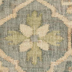 Pali Evergreen Handwoven Jute Rug Swatch