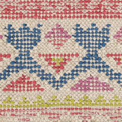 Stony Brook Multi Hand Loom Knotted Cotton Rug Swatch