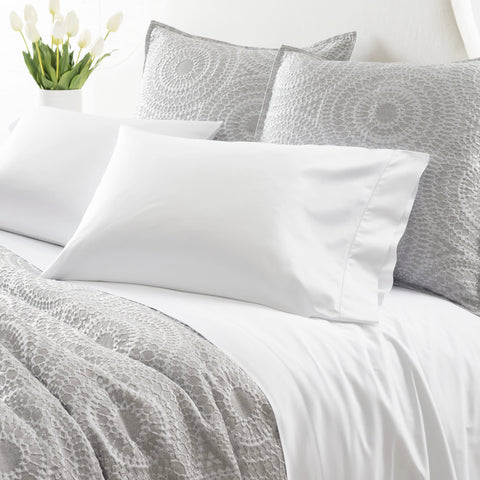 Monarch Sateen White Pillowcases