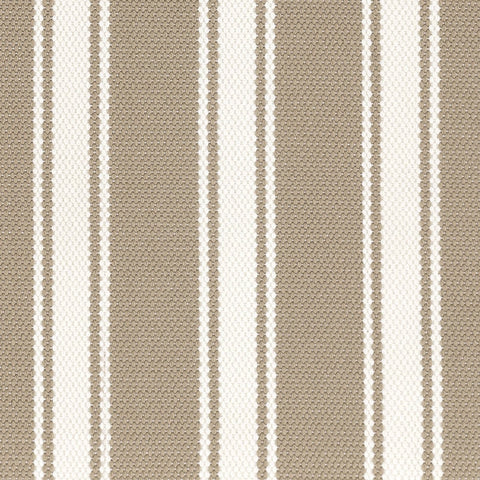 Maysville Stripe Khaki Woven Indoor/Outdoor Custom Rug Swatch