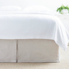 Lush Linen Natural Bed Skirt