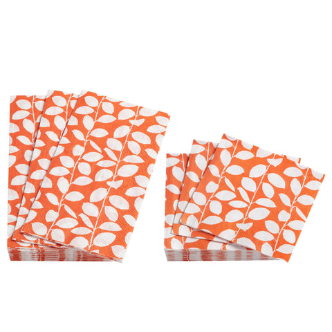 Vines Orange Napkin